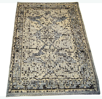 Hand Knotted Wool Area Rug,