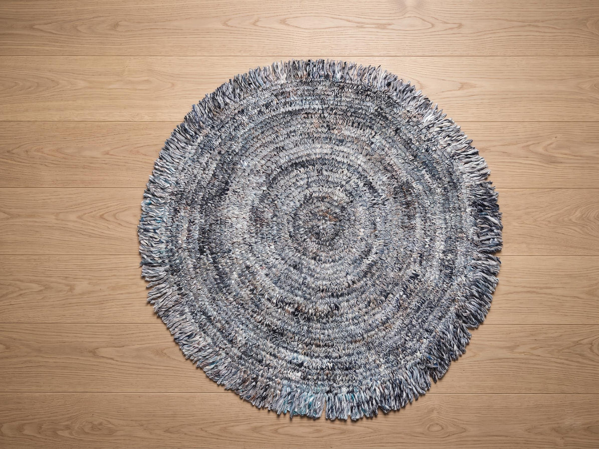 Macrame Carpet, Round Crochet Carpet, Floor Rug, Decorative Carpet, Knitted Carpet
