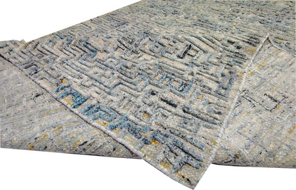 Hand Tufted Wool Area Rug, Modern
