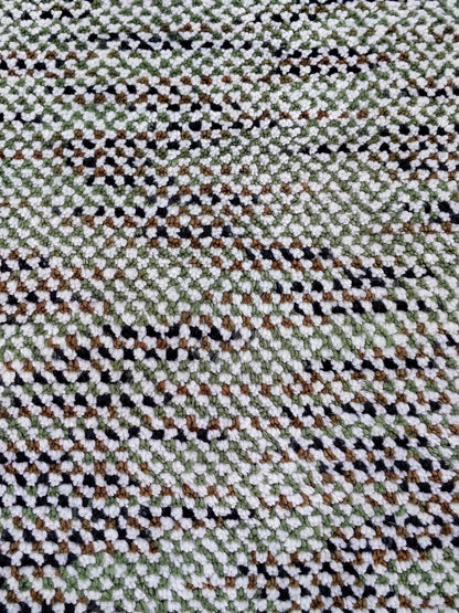 Hand Knoted Wool Area Rug, Neutral Textured Rug