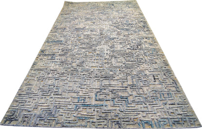 Hand Tufted Wool Area Rug, Modern
